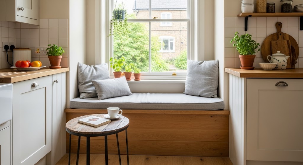 5. Window Seat Nook