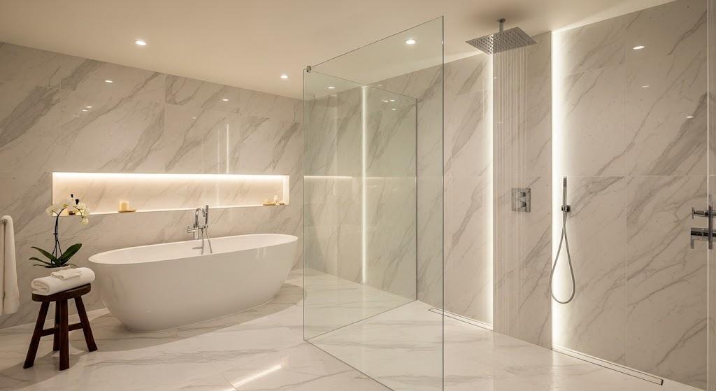 Shower & Bath Combo