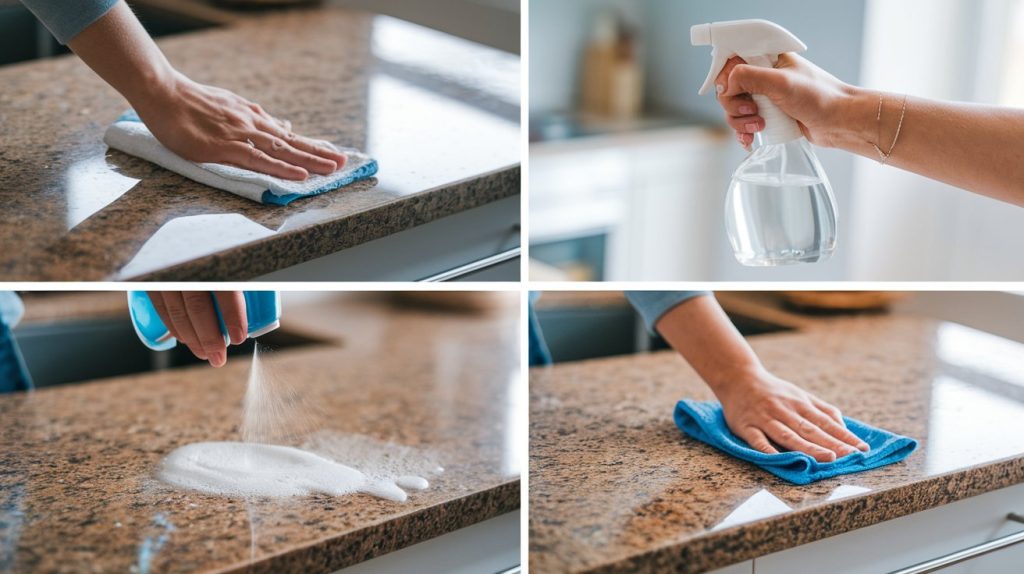 Step-By-Step Granite Cleaning Process