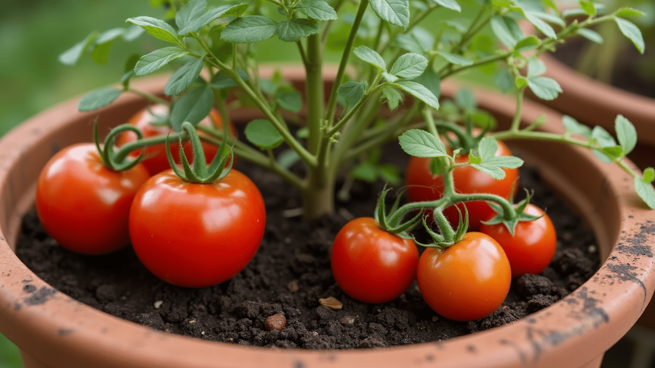 Tomatoes in Pots- What Size Container Do You Need?
