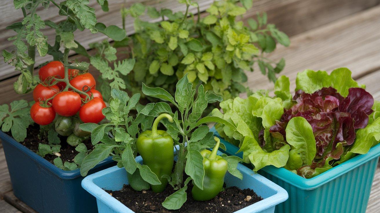 Edible Veggie  Garden