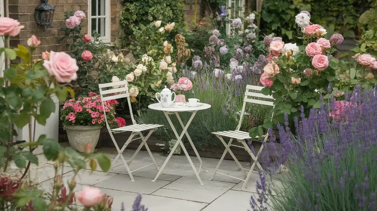 English Garden Tea Patio