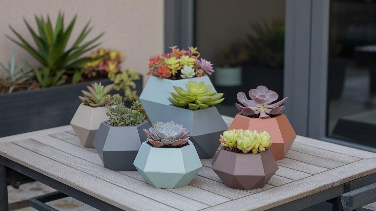 Geometric Succulent Pots