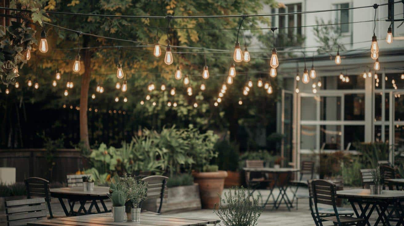 Hanging Bulb Lights