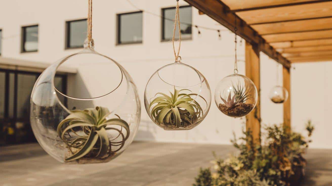 Hanging Glass Terrariums