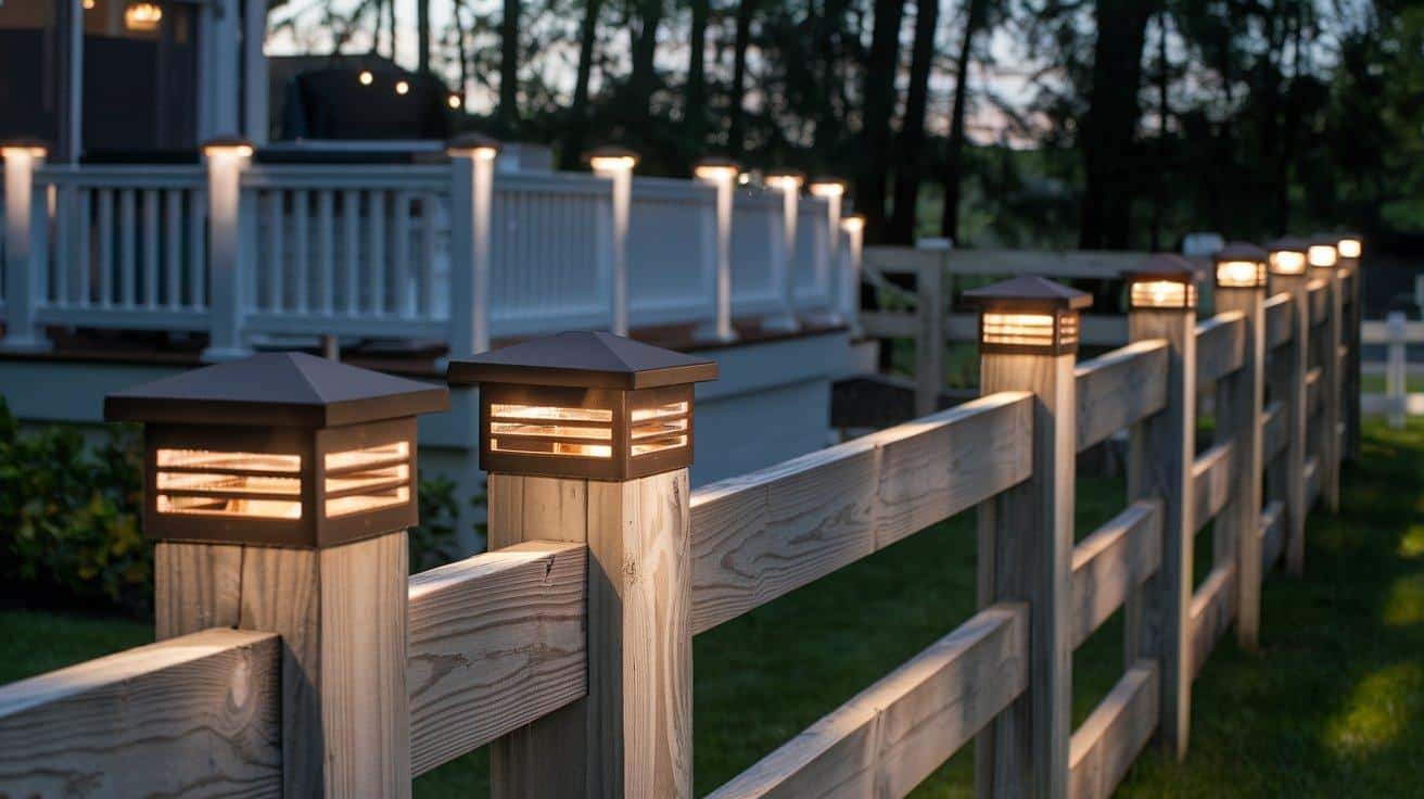 Post Cap Lights