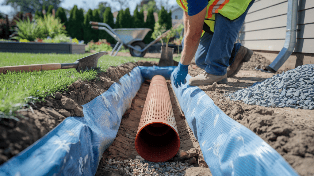 french-drain-system