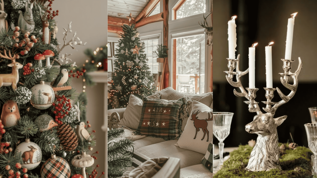 cabin in the woods christmas