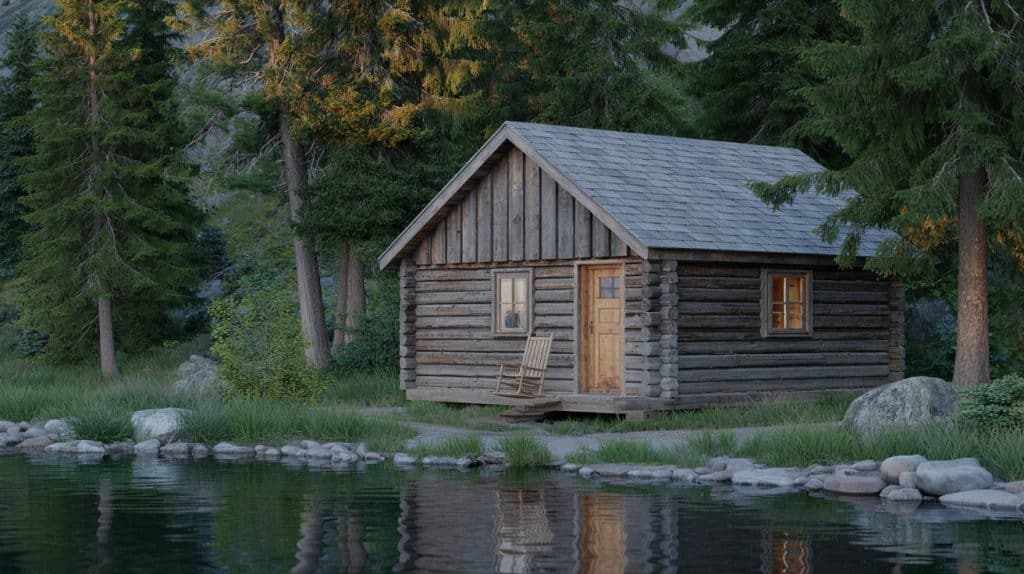 cabin style house