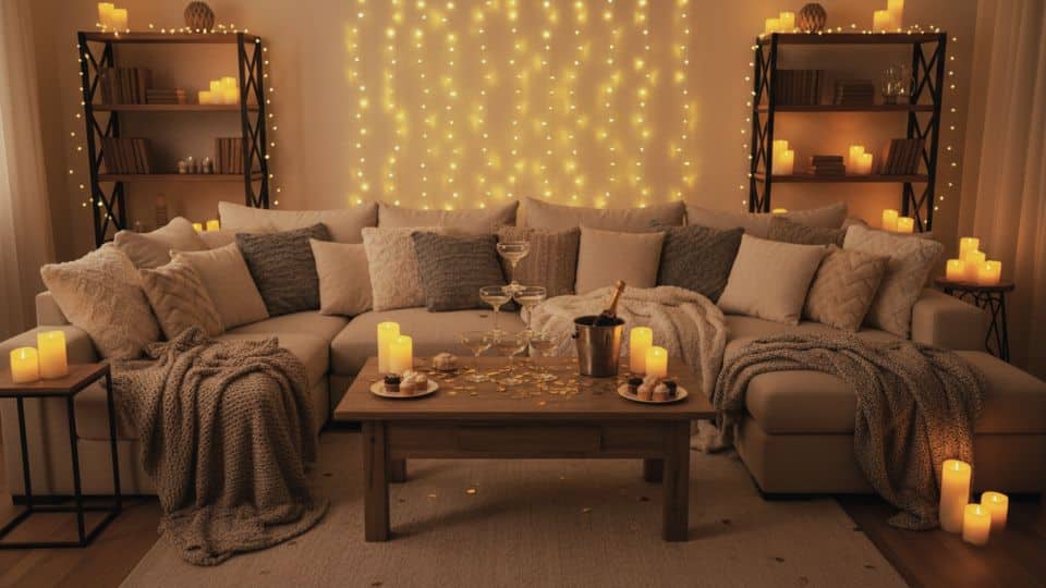 champagne and pajamas