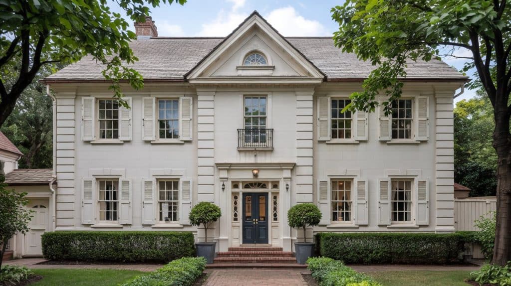colonial style house