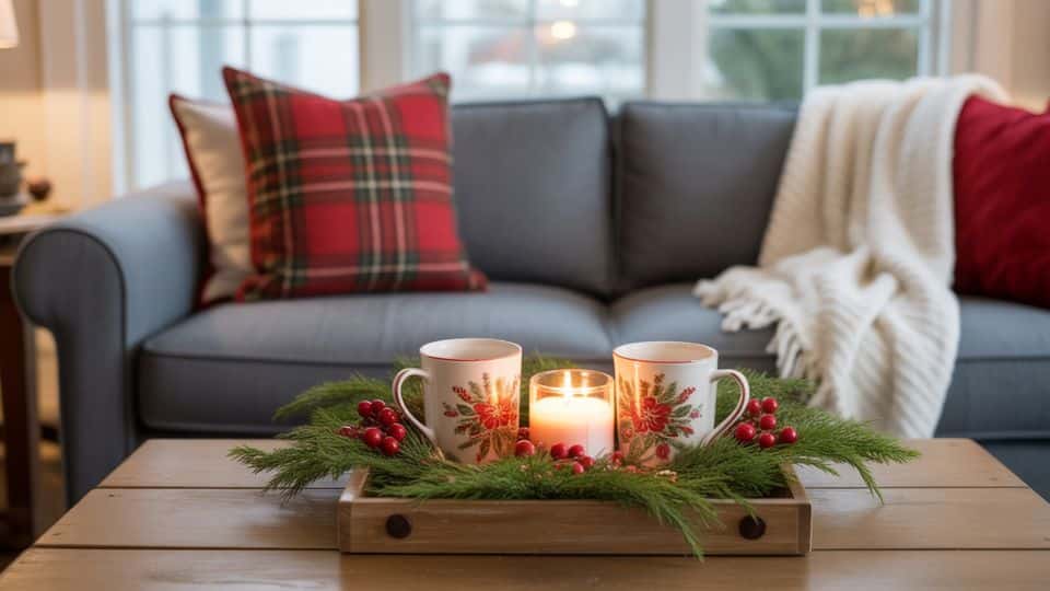 display foraged greenery cuttings