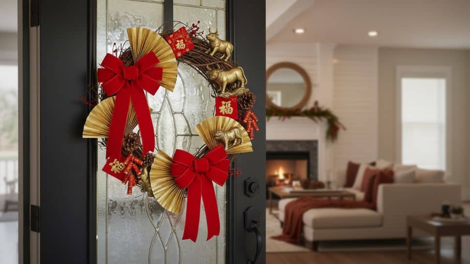 diy lunar new year wreath (1)