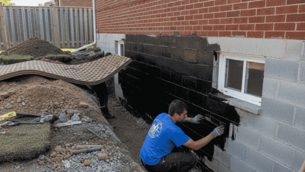 exterior waterproofing techniques