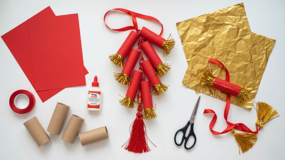 firecracker decorations no fire craft