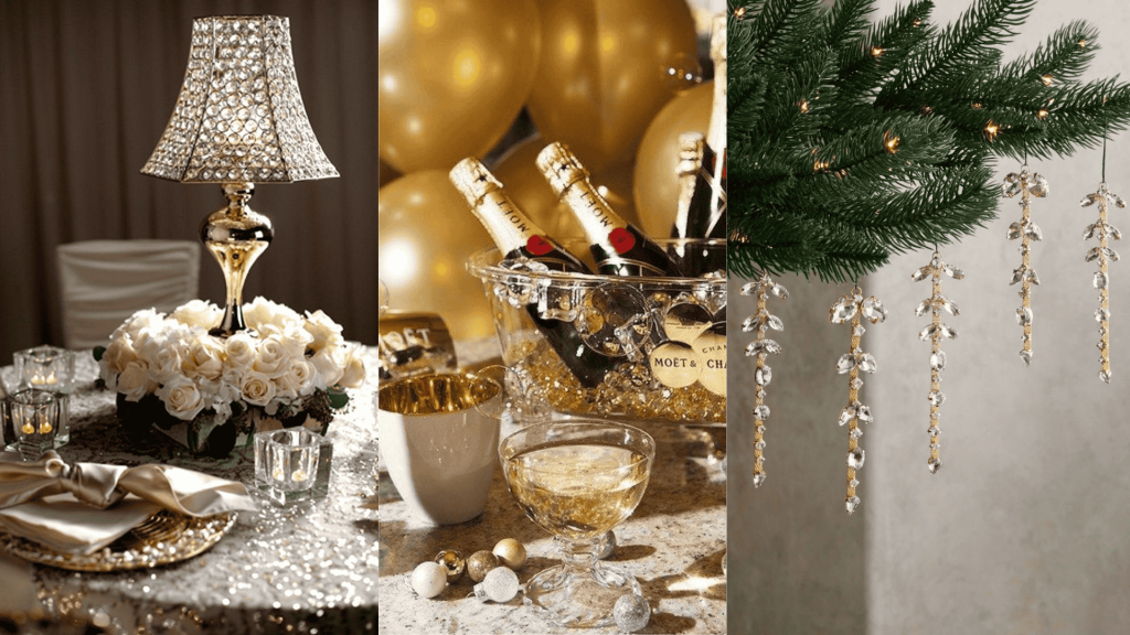 luxe winter glam christmas