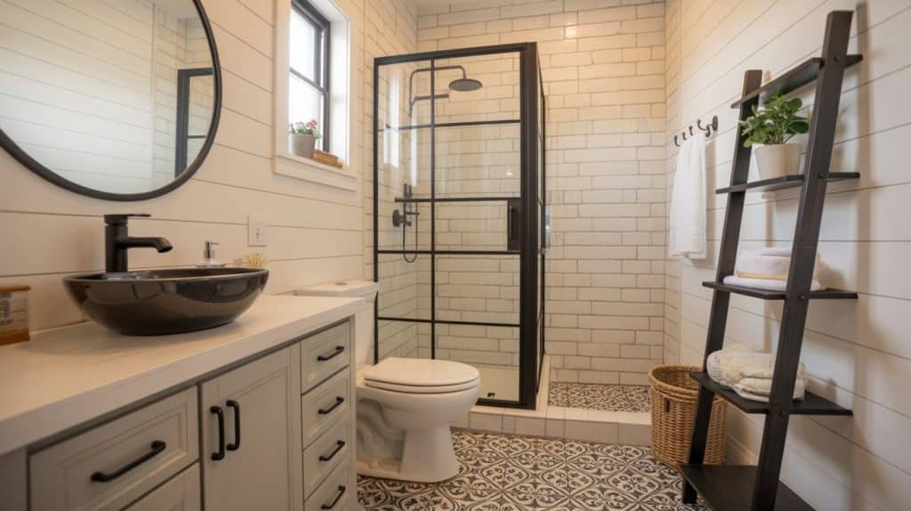 matte black fixtures