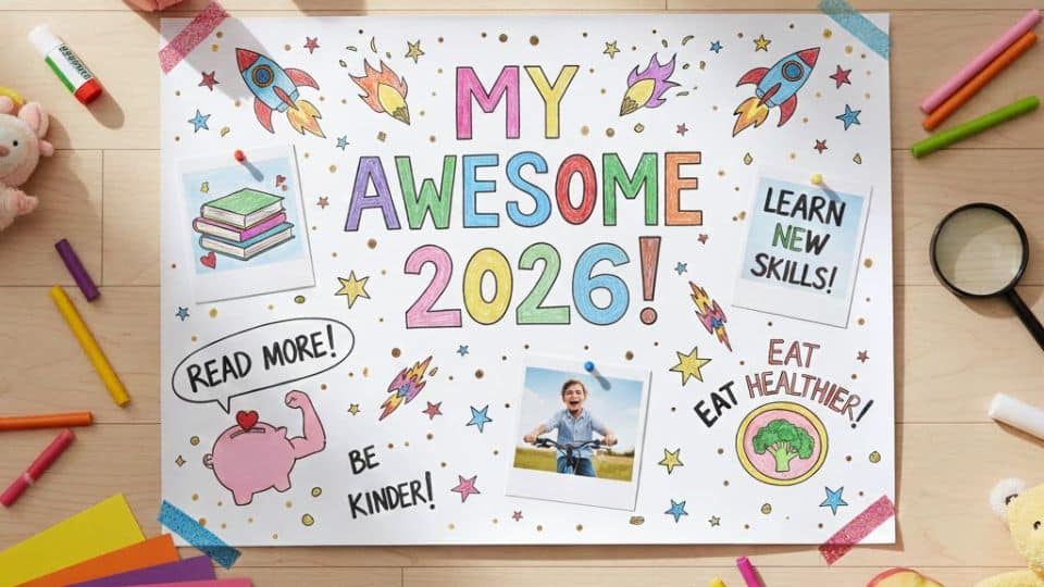 new year resolution ideas for kids