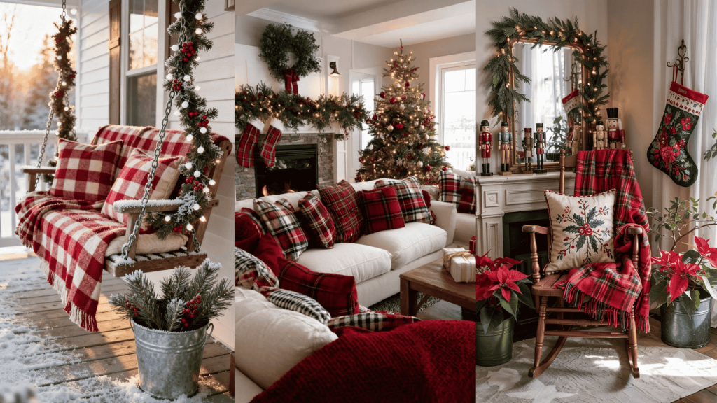plaid and pine christmas