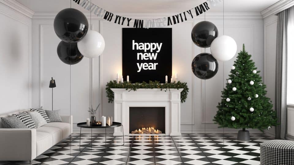 the monochrome color party