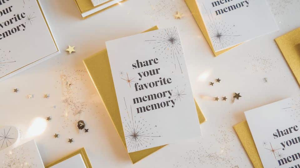 year highlights sharing cards