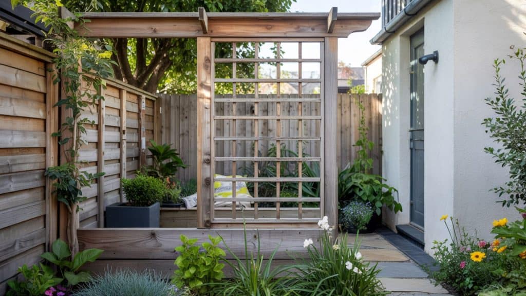 decorative screens small garden