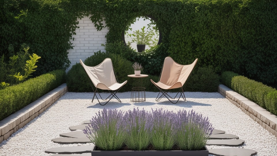 low maintenance gravel garden ideas