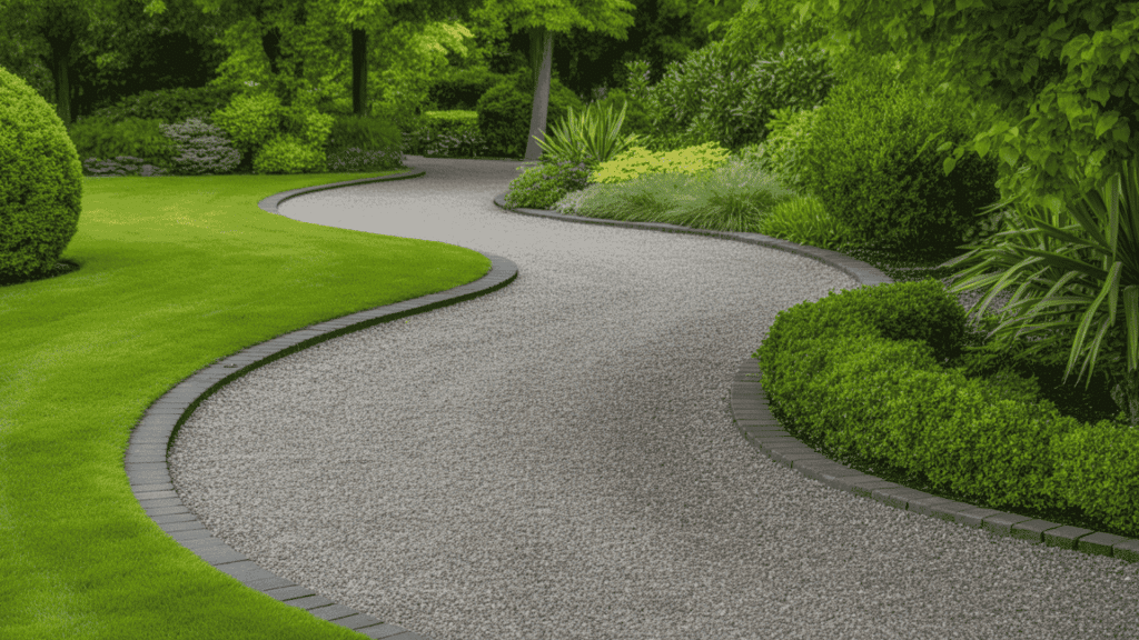 pathways and curved walkways