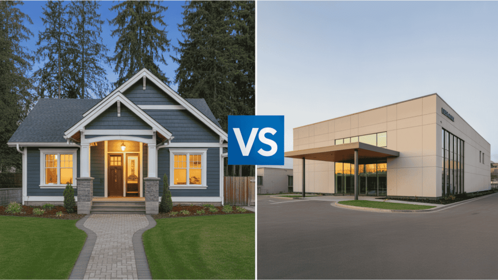 residential vs commercial