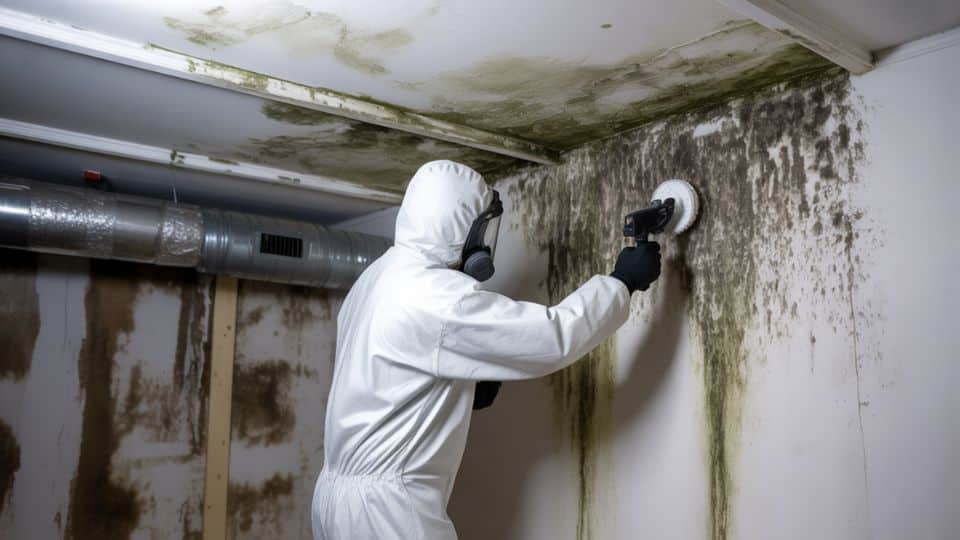 when to call a professional for mold