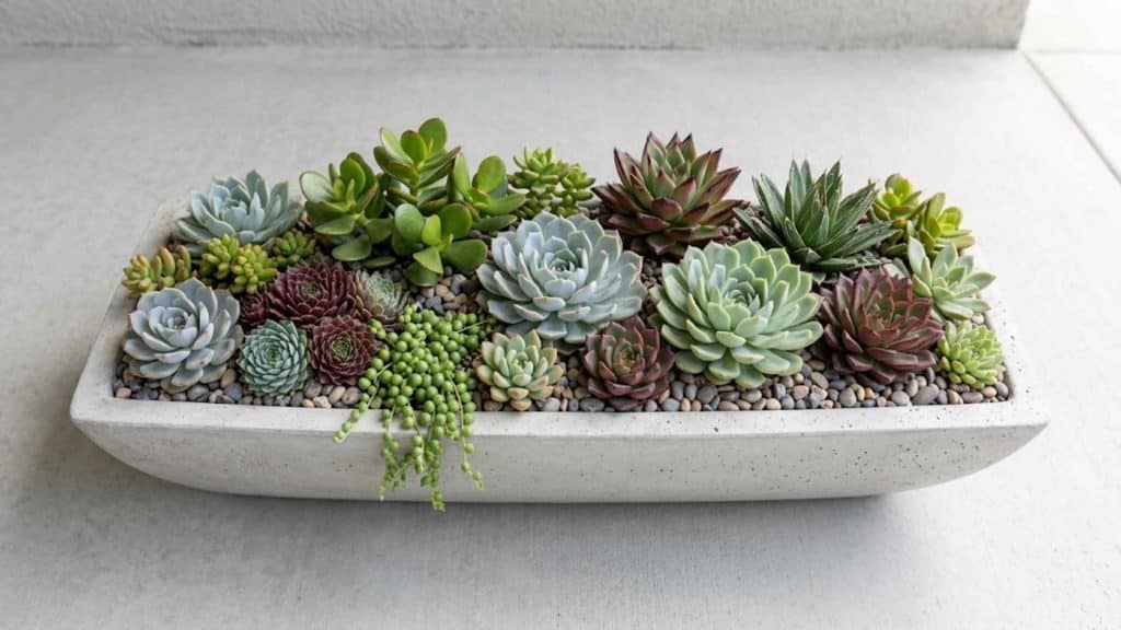 Low Maintenance Succulent Planter Arrangements