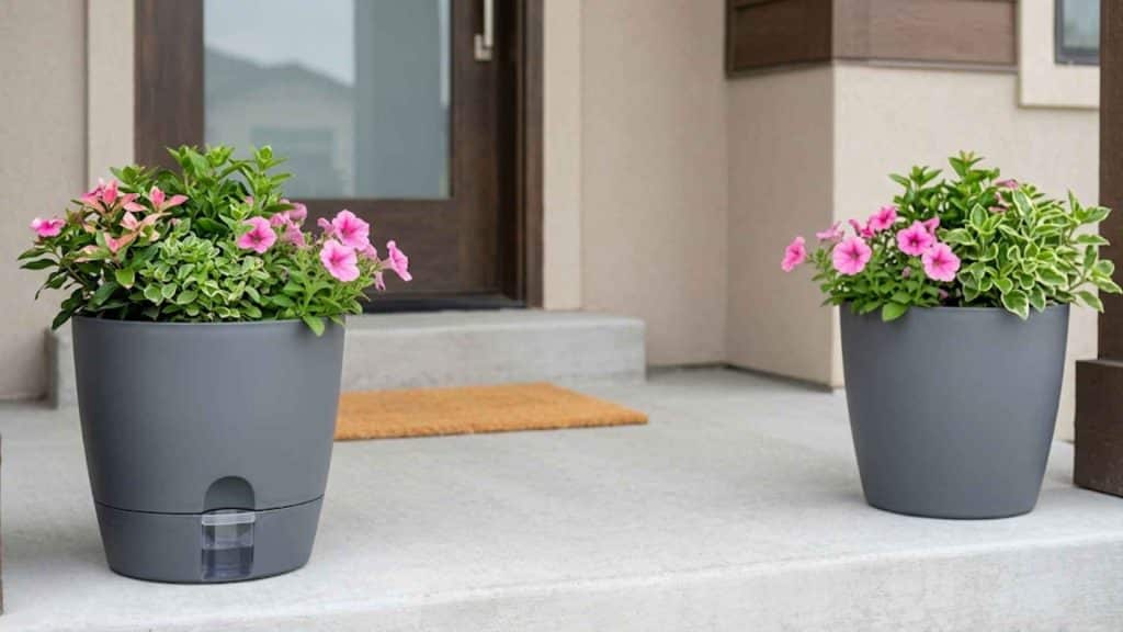 Self Watering Planters for Easier Upkeep