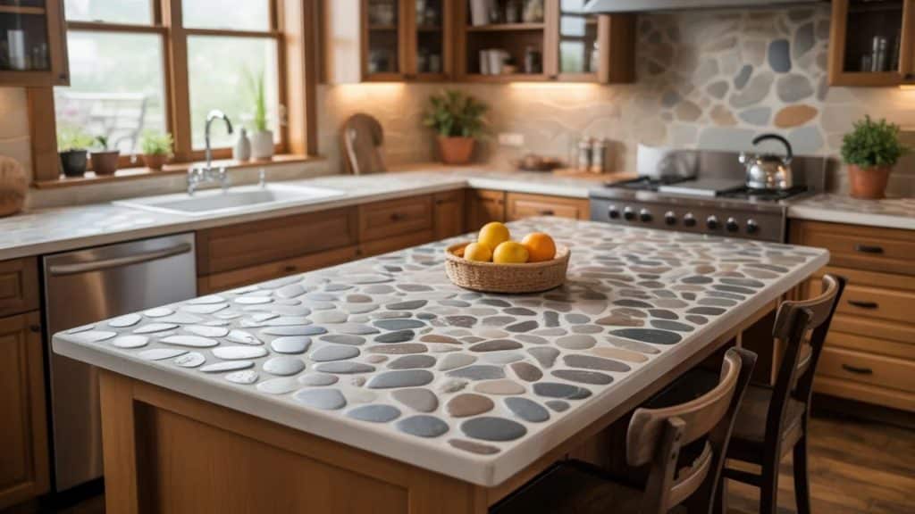 river-rock-countertop