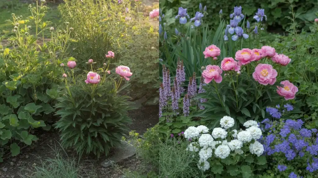 Companion Plants for Peonies